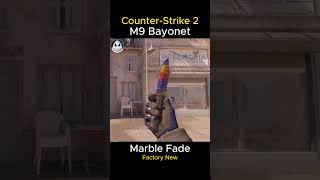 M9 BAYONET  Marble Fade 2024  Factory New FN  Skin Showcase  Animation CS2 [upl. by Lustick857]