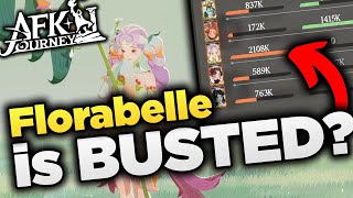 FLORABELLE POPS OFF AFK Journey Florabelle Banner COMPLETE Summons Done Lets TEST [upl. by Balmuth]