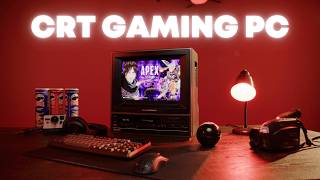 We Built a Custom Gaming PC Inside a Retro CRT VHS TV [upl. by Teragram]