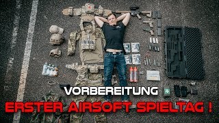 ERSTER Airsoft SPIELTAG  WAS brauch ich Anfänger Guide  Sniperasde [upl. by Eanrahc18]