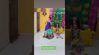 Namastestu mahamaye shri pithe sura poojithe Dance performance at Diwali festival ♥️ ✨️ [upl. by Katzen]