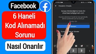 Facebook 6 Haneli Doğrulama Kodu Alınamadı Sorunu Nasıl Onarılır 2022 [upl. by Amaryl]