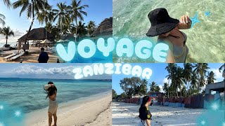 VOYAGE A ZANZIBAR TANZANIE 🐢🩵🌺🏝️ [upl. by Nancee]