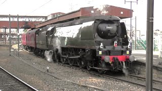 SR Pacific No 34067 Tangmere at York  The Waverley  7th July 2024 [upl. by Attinahs202]