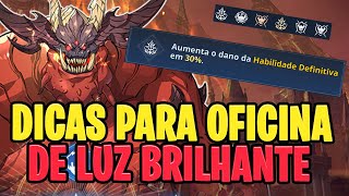 Dicas para Oficina de Luz Brilhante  Solo Leveling Arise [upl. by Deck253]