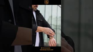 ساعة كلاسيكية أنيقة من بنيار ⌚❤️🎁 montre cadeau anniversaire ساعة [upl. by Kotta]