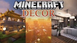 Best 1165 Decoration Mods Forge  Minecraft Cinematic Showcase [upl. by Madra]