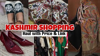 What I 👉 Bought from Srinagar kashmir  Kashmir Shopping Haul with Price and Shopping links [upl. by Bondy]