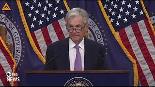 Reporter If Trump asked you to leave would you go Jerome Powell No [upl. by Anier]