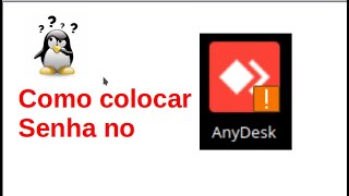 Senha no anydesk Linux [upl. by Notyard601]