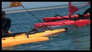 Hobie Adventure Island Kayak Trimaran distribué par Hobie Cat Europe [upl. by Eidua]