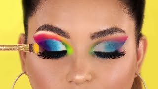 CÓMO APLICAR SOMBRAS CON MÁS COLOR Y PIGMENTO I Tutorial de Maquillaje para Ojos [upl. by Jolyn]