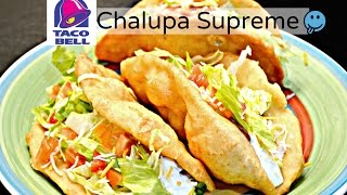 How to Make a Bean Chalupa Supreme  Chalupa recipe for Vegetarians [upl. by Christos]