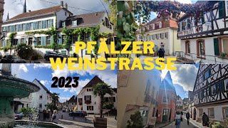 Urlaub in Deutschland 2023 Teil 14  Pfälzer Weinstraße Deidesheim und St Martin  Deidesheimer Hof [upl. by Caneghem632]