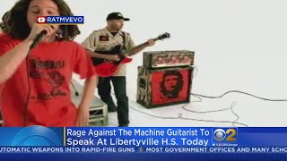 Guitarist Tom Morello To Speak At Libertyville High School [upl. by Inad495]