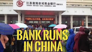 Bank Runs in China caused by a Sudden Surge in Liquidity Concerns [upl. by Fine]