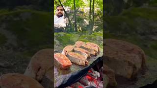 Fish Steak food camping cooking outdoorcooking bushcraft recipe fish outdoorcuisine [upl. by Galligan]