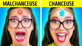 Comment être COOL au COLLÈGE – CHANCEUSE vs MALCHANCEUSE  Zombie à lÉcole – par LALALR Games [upl. by Adnilemreh]