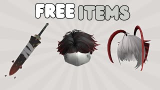 GET FREE HAIRS AND ITEMS IN ROBLOX [upl. by Abby172]