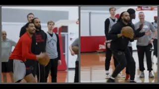 Gary Trent Jr and Otto Porter Jr goes at it shot for shot [upl. by Tades500]