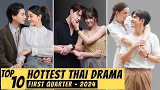 TOP 10 Best THAI DRAMA Of 2024 So Far  First Quarter THAI LAKORN 2024 [upl. by Schnurr395]