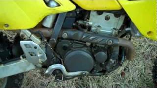 Suzuki DRZ400 Engine Swap [upl. by Atinat]