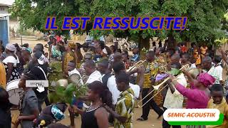 🎤🔥🔥🕺IL EST RESSUSCITE CHANT DE LOUANGE DE PAQUES DE COTE DIVOIRE CATHOLIQUE [upl. by Filler997]