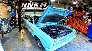 1965 Fury Wagon Gets A SNIPER 2 EFI  Update On Jens Civic  NNKH [upl. by Nasar875]