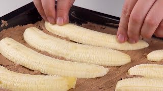 Mettez 10 moitiés de bananes sur le gâteau Ça en jette [upl. by Armalla]