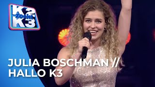 Julia Boschman  Hallo K3  audities  K2 zoekt K3 [upl. by Eidroj618]