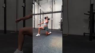 Half kneeling DB press coachingonline motivation [upl. by Atinehc152]