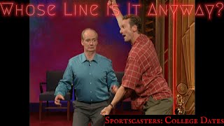 Sportscasters College Dates Whose Line Is It Anyway  Classic [upl. by Gherardi]