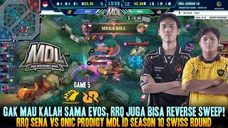 DARI 20 JADI 32 THIS IS KING RRQ  GAME 5 RRQ SENA VS ONIC PRODIGY MDL ID S10 [upl. by Graf684]