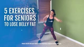 5 Exercises for Seniors to Lose Belly Fat [upl. by Petracca889]