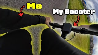 I Crashed My Electric Scooter A Dumb Mistake [upl. by Yelahc]