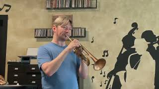 AR Resonance Trumpets Sergei Nakariakov practicing Carmen [upl. by Aztin]