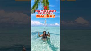 MALDIVE non fare questo errore 🏝️ shorts maldive collaborazione maldives [upl. by Yreva]