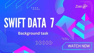 SwiftData background task 7 Arabic [upl. by Rafa]