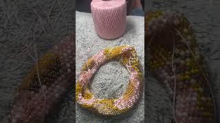 Do you have other questions about the process I’m happy to answer them beadcrochet crochet diy [upl. by Attaynek]