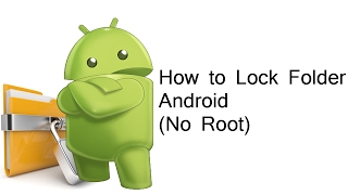 How to lock folder in android ✔ [upl. by Sansbury]