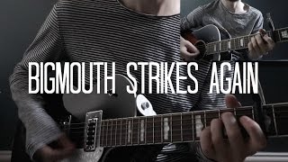 Bigmouth Strikes Again  The Smiths Guitar Cover [upl. by Silvia852]