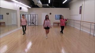 Leave Me Breathless  Line Dance dance amp teach [upl. by Ayar174]