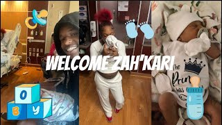 My water broke at school 😱  labor and delivery vlog [upl. by Alludba]