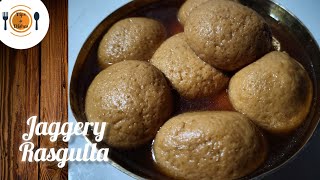 HOW TO MAKE PERFECT JAGGERY RASGULLA WINTER SPECIAL BENGALI DESERT [upl. by Adalia]