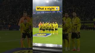 That UCL nights in Dortmund 🤩 [upl. by Iarised]