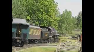 Calgarys Heritage Park Steam Train [upl. by Norok34]