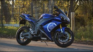 Yamaha YZF R1 2008 Dan Moto Exhaust [upl. by Anelaj]