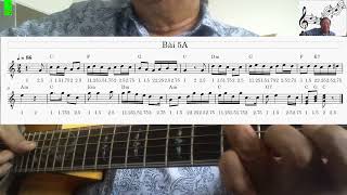 LUYỆN NHỊP PHÁCH BÀI 5  GUITAR CHO NGƯỜI LỚN TUỔI  TUAN TA HO [upl. by Ystap]