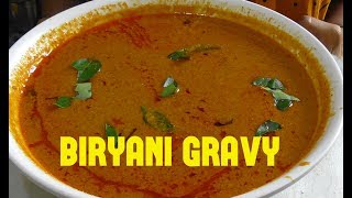 BIRYANI GRAVY RECIPEhome made biryani gravyrestaurant style gravy for biryani [upl. by Nathaniel]