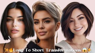 Long To Short Makeovers To Wear This Fall 2024 2024hairstyles [upl. by Avra]